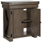 Wildwood 20 Gallon Aquarium Stand with 2 Doors and 2 Shelves - Rustic Gray