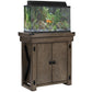 Wildwood 20 Gallon Aquarium Stand with 2 Doors and 2 Shelves - Rustic Gray