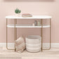 Athena Console Table - White marble