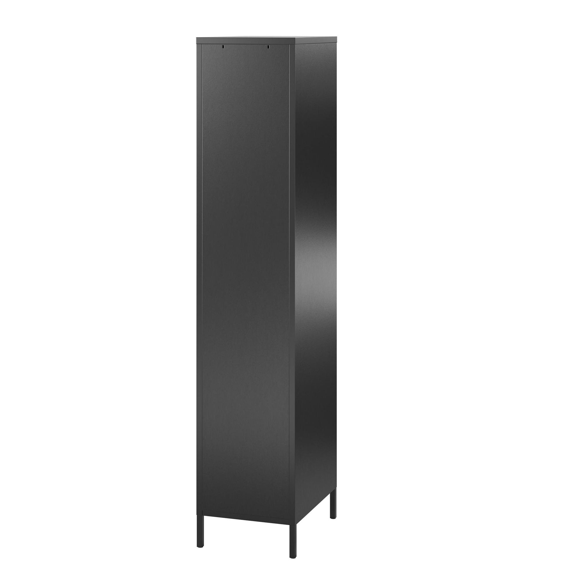 Mission District 2 Door Cabinet - Black