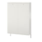 Mission District 3 Door Shoe Storage - White