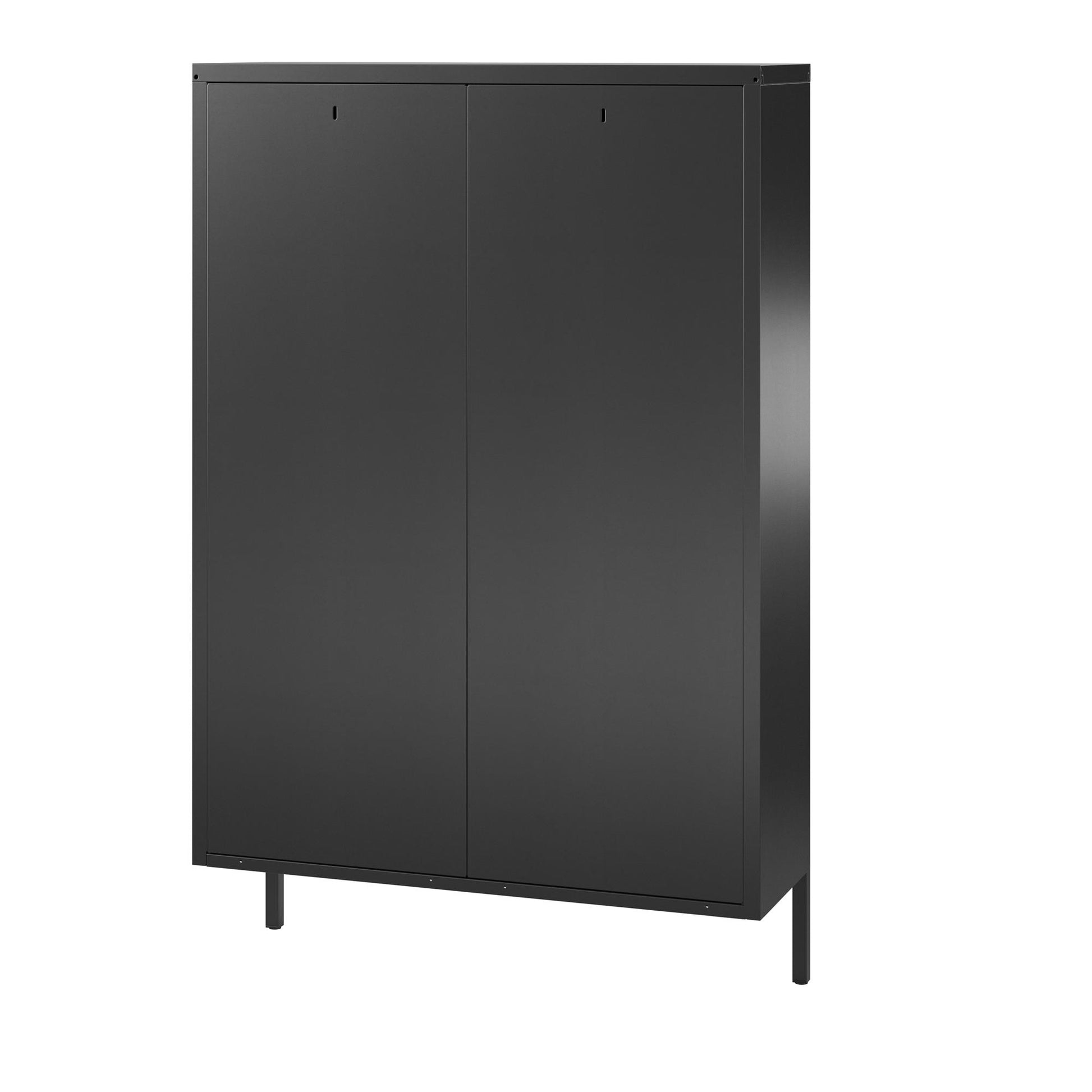 Mission District 3 Door Shoe Storage - Black