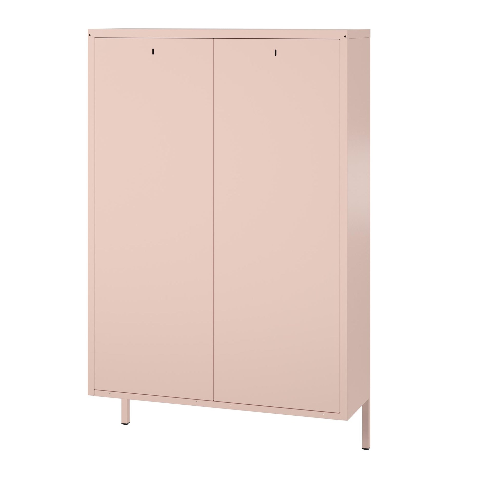 Mission District 3 Door Shoe Storage - Pale Pink