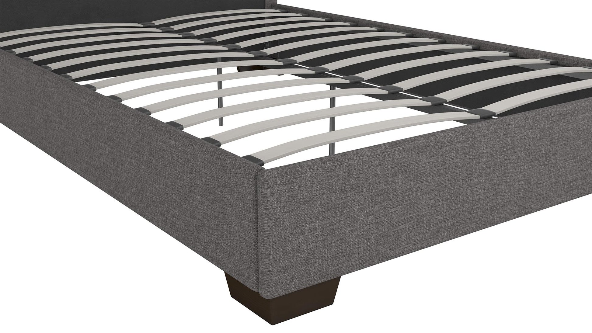 Gavin Upholstered Bed - Grey Linen - Full