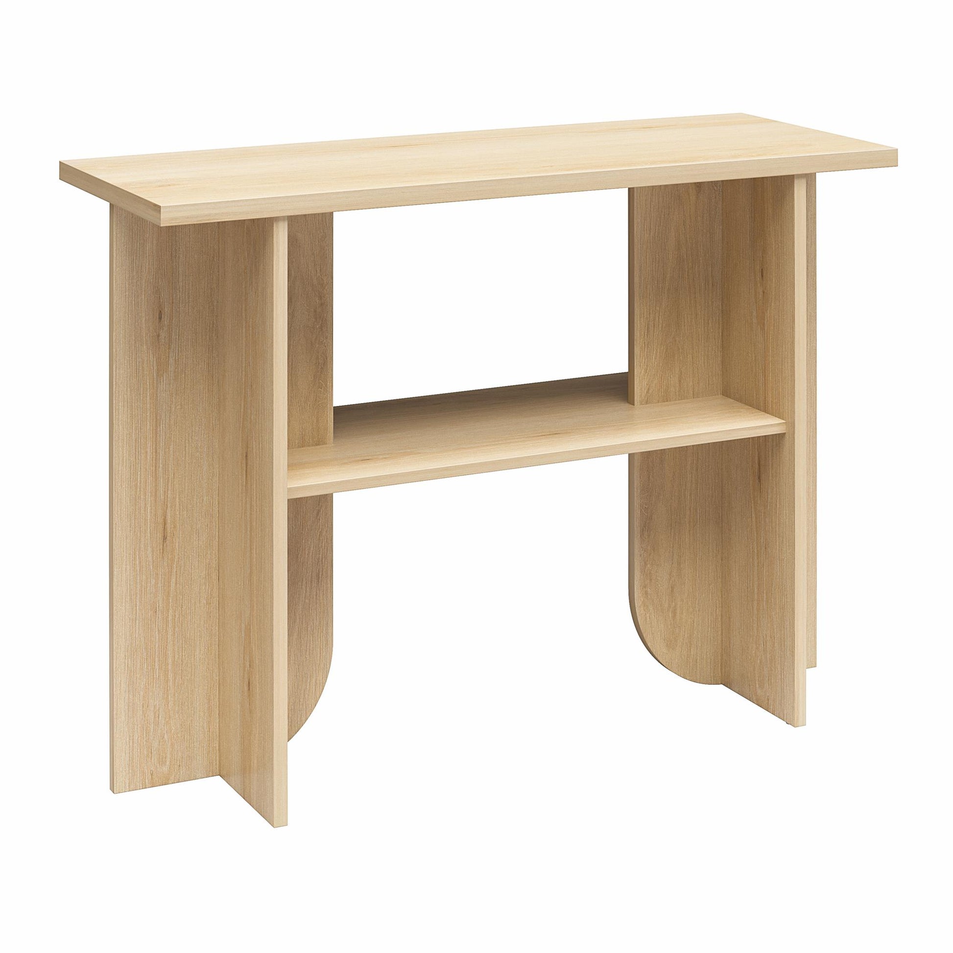 Voler Console Table, Light Oak - Blonde Oak