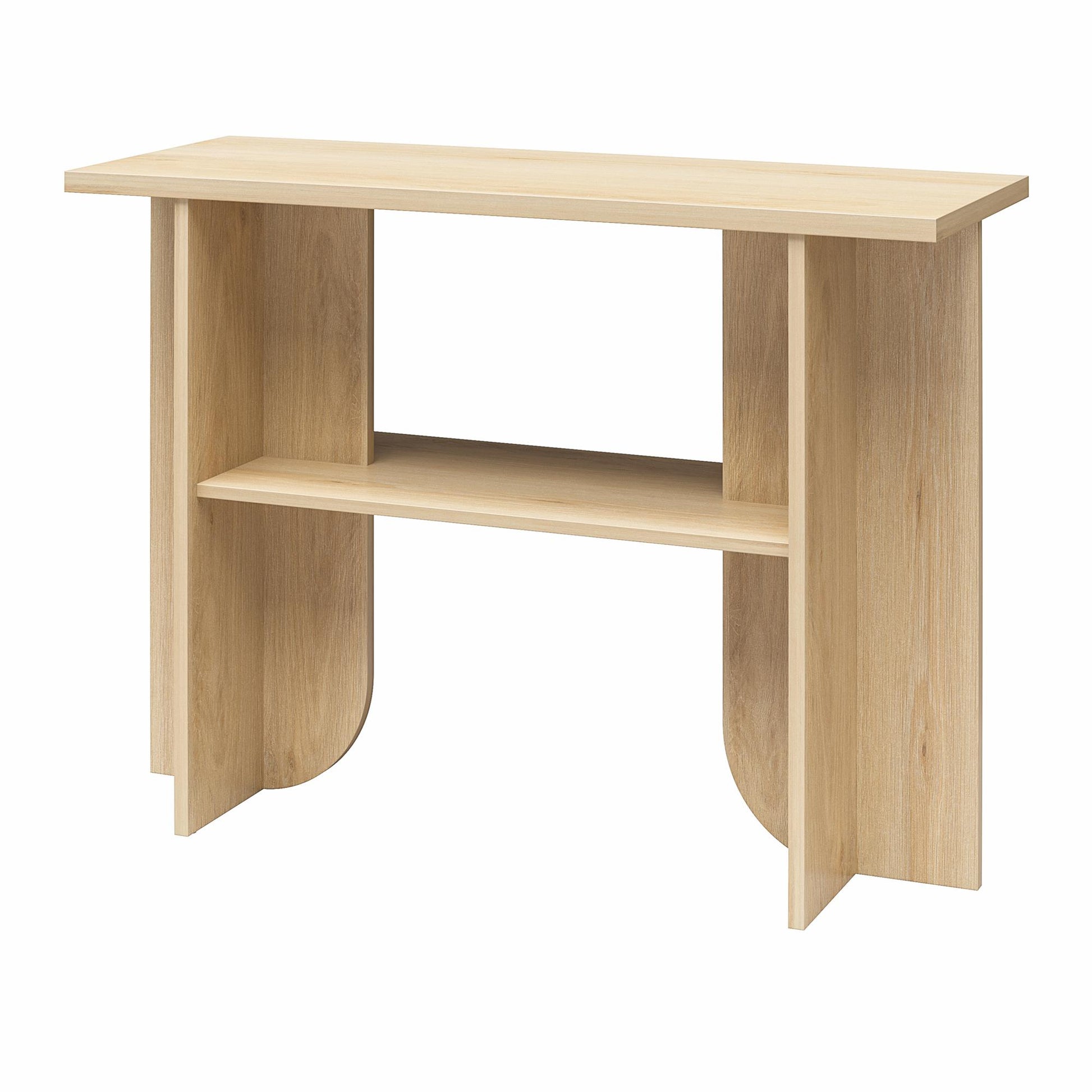 Voler Console Table, Light Oak - Blonde Oak