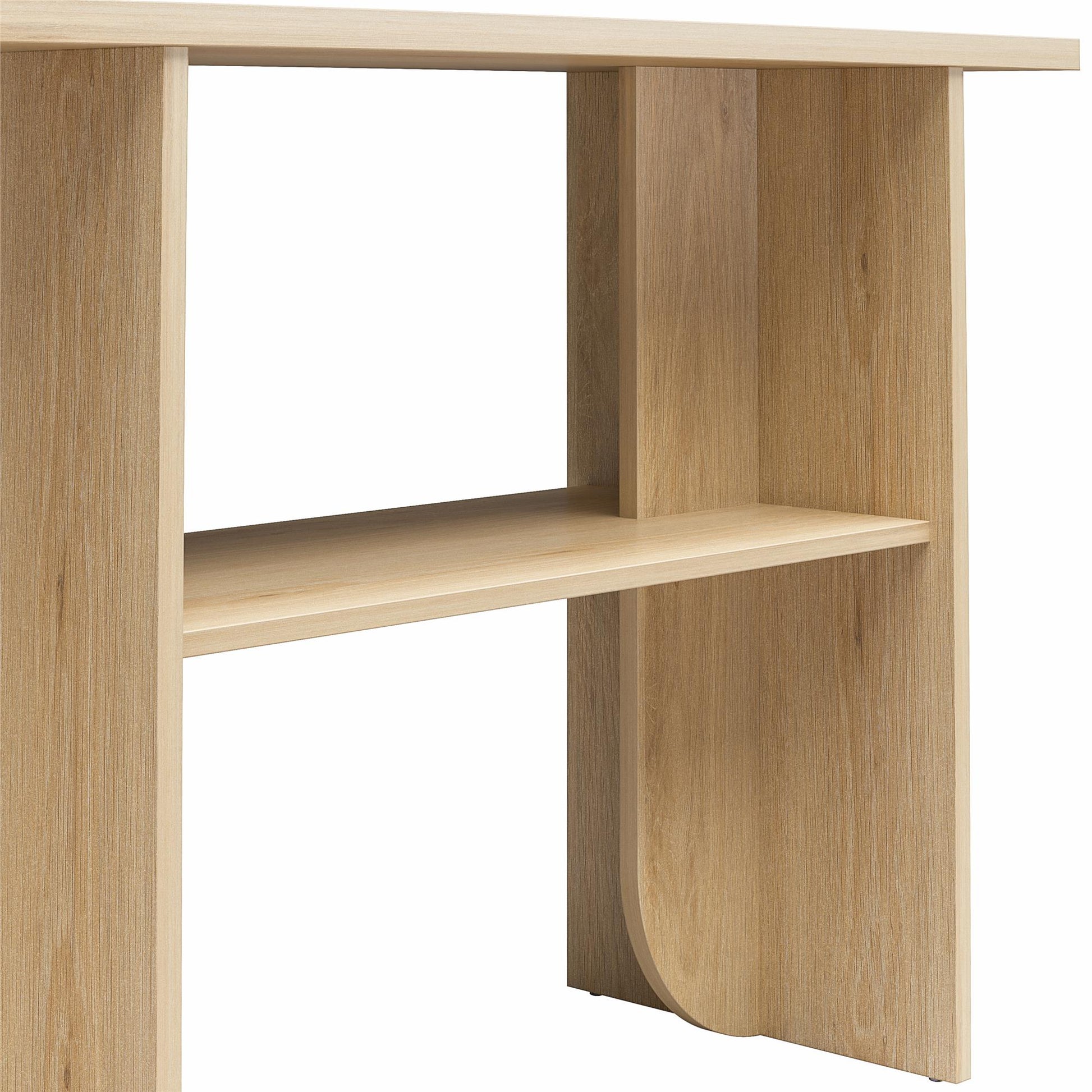 Voler Console Table, Light Oak - Blonde Oak