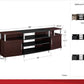 Carson Contemporary TV Stand for TVs up to 70 Inch  - Distressed Gray Oak