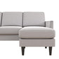 Winston Reversible Sofa Sectional - Light Gray