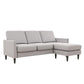 Winston Reversible Sofa Sectional - Light Gray