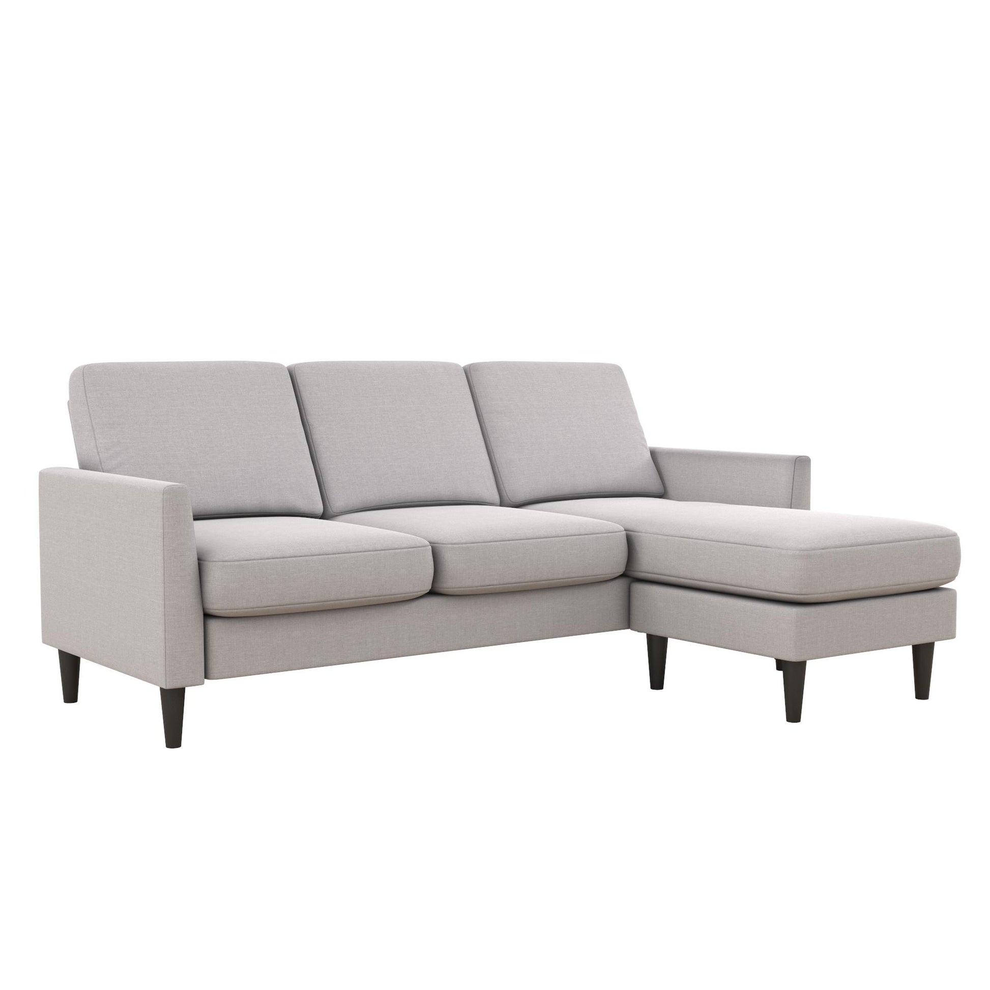 Winston Reversible Sofa Sectional - Light Gray