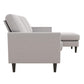 Winston Reversible Sofa Sectional - Light Gray