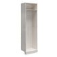 Elba Open Shelf and Hanging Clothing Rod Modular Closest Unit - Ivory Oak