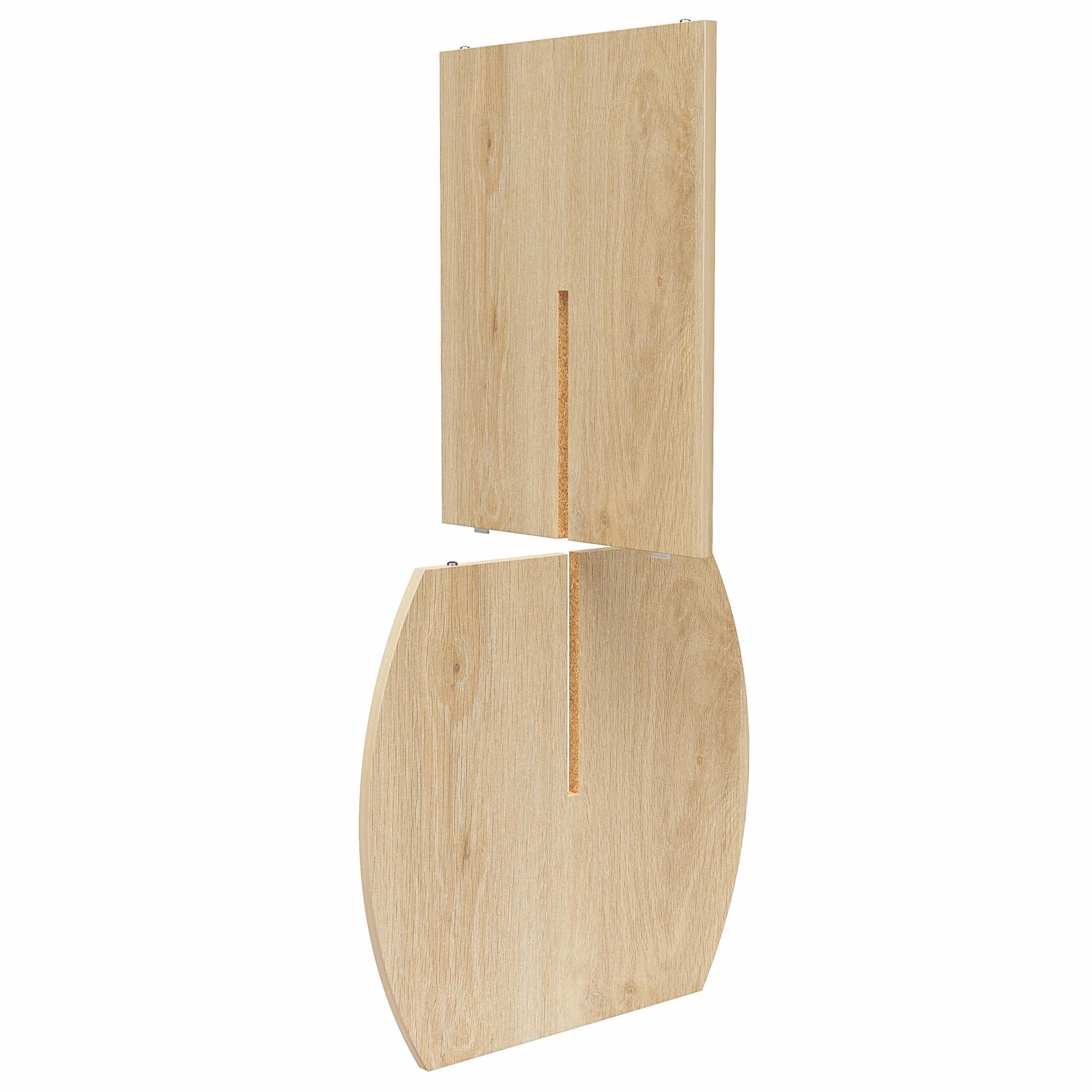 Voler Set of 2 Nesting End Tables, Light Oak - Blonde Oak