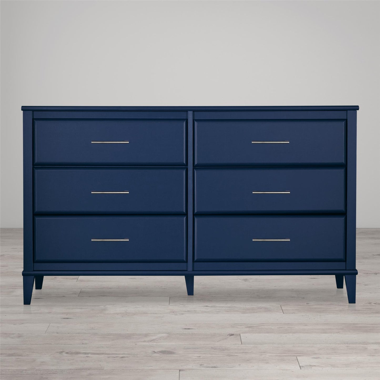 Sierra Ridge Mesa Kids’ 6 Drawer Dresser with Rope Drawer Pulls - Blue