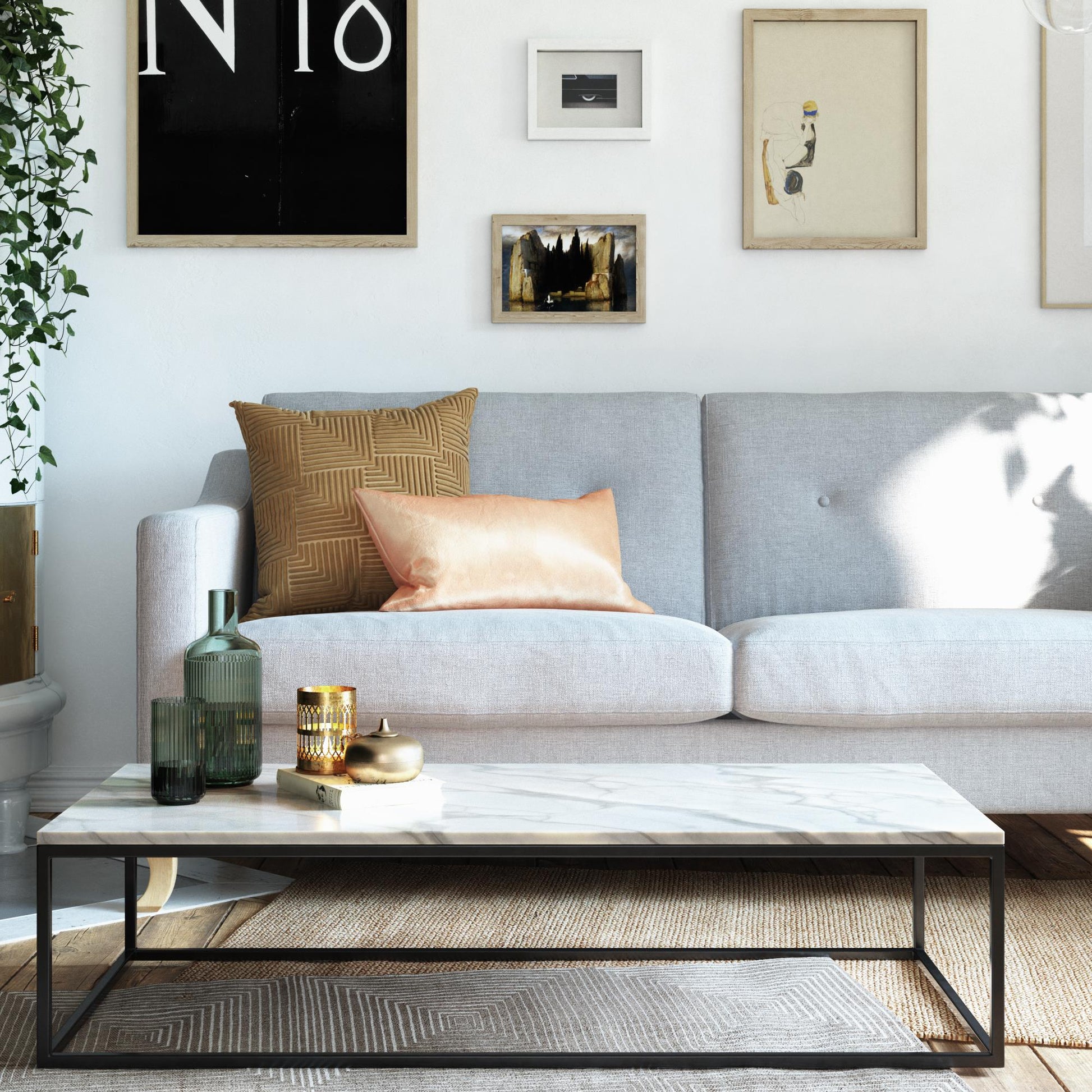 Tess Sofa - White