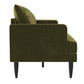 Bailey Pillowback Loveseat - Olive Green