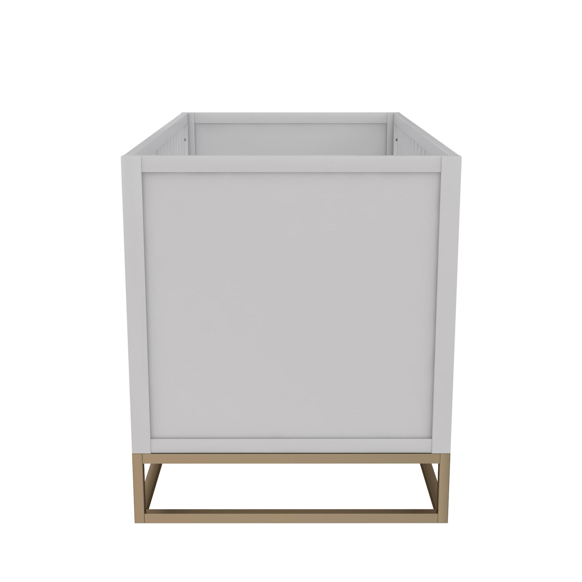 Haven 3 in 1 Metal Base Crib - Dove Gray
