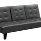 Madison CupHolder Futon - Black
