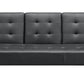Madison CupHolder Futon - Black