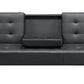 Madison CupHolder Futon - Black