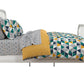 Jax Full 7-Piece Bedding Set with Wrinkle Resistant Lightweight Material - Gray - Full