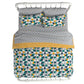 Jax Full 7-Piece Bedding Set with Wrinkle Resistant Lightweight Material - Gray - Full