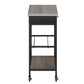 Nora Multifunctional Kitchen Cart - Brown