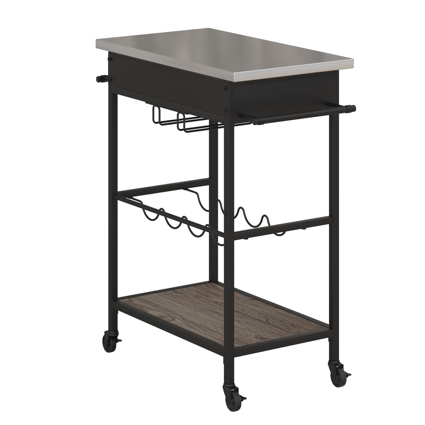 Nora Multifunctional Kitchen Cart - Brown