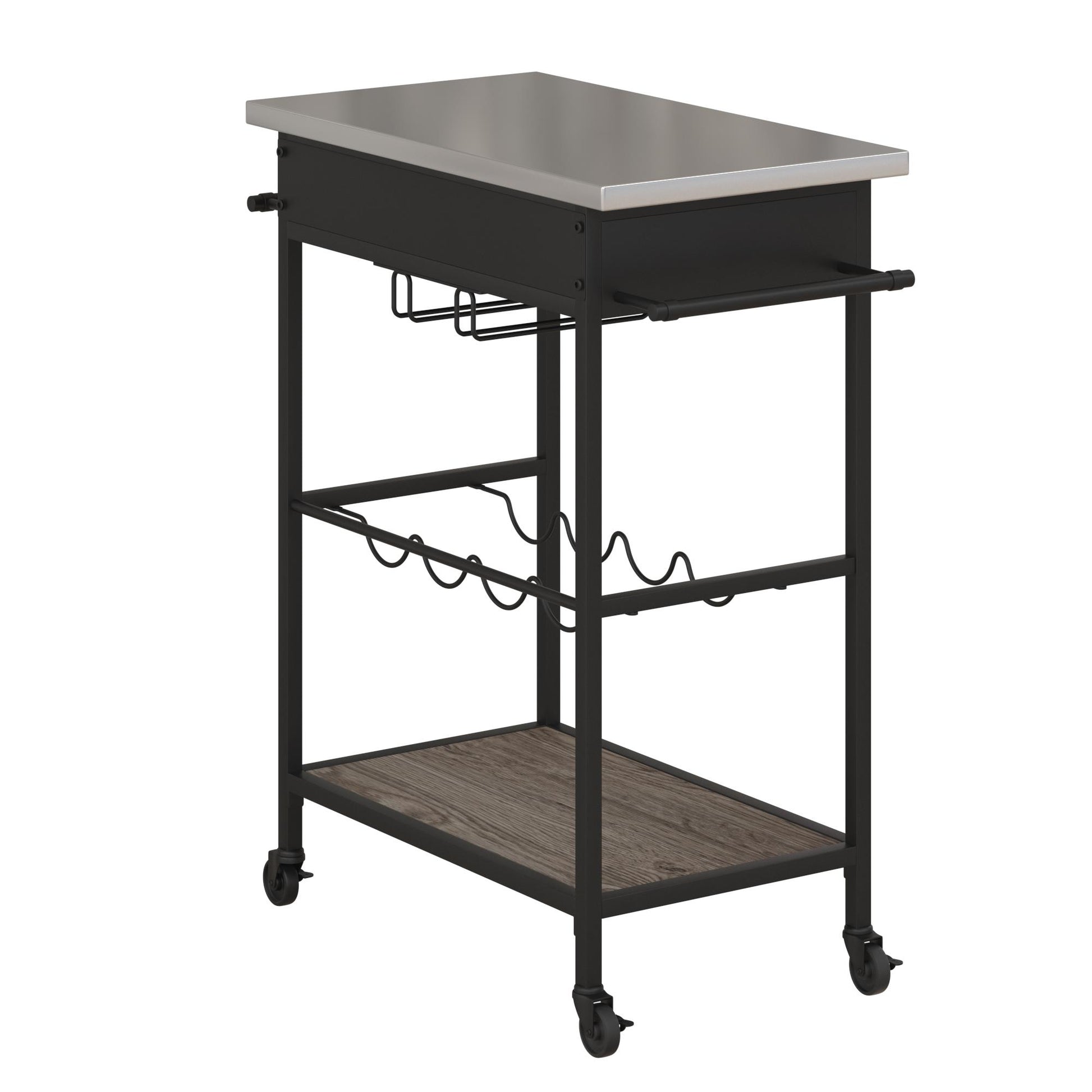 Nora Multifunctional Kitchen Cart - Brown
