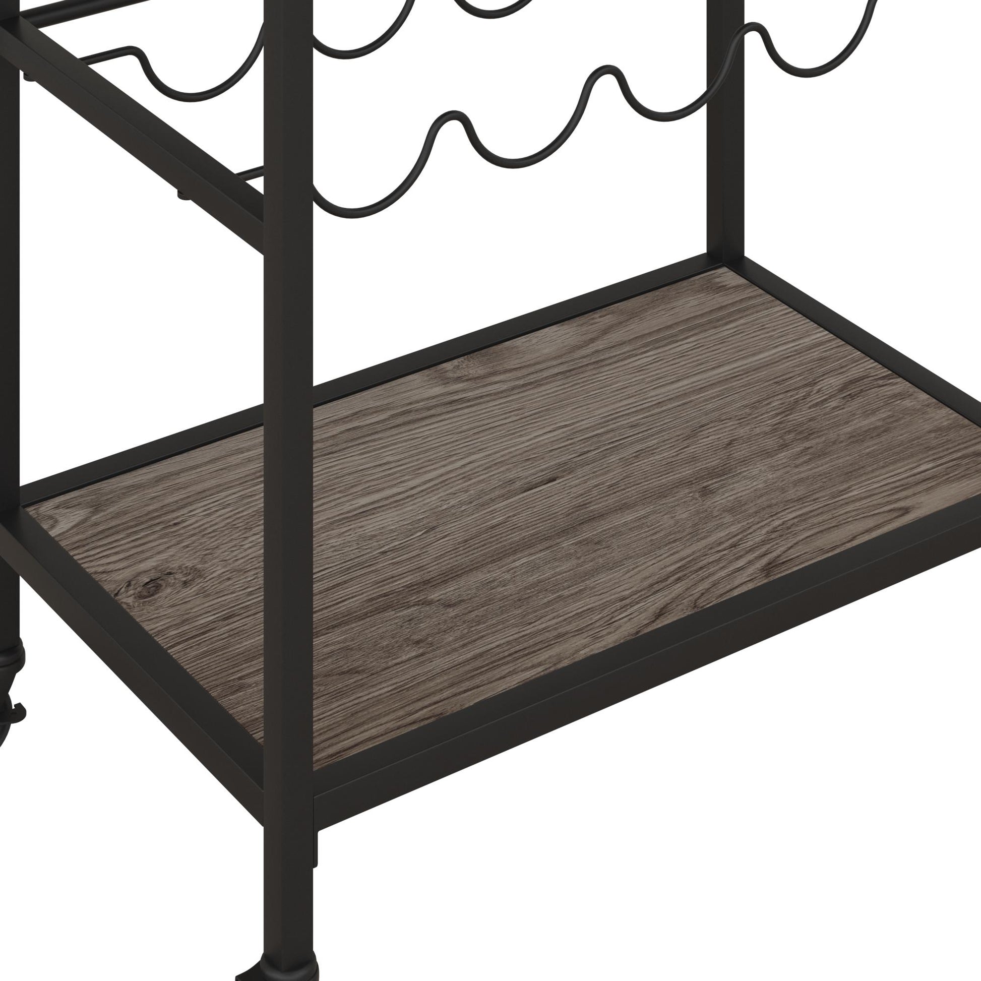Nora Multifunctional Kitchen Cart - Brown