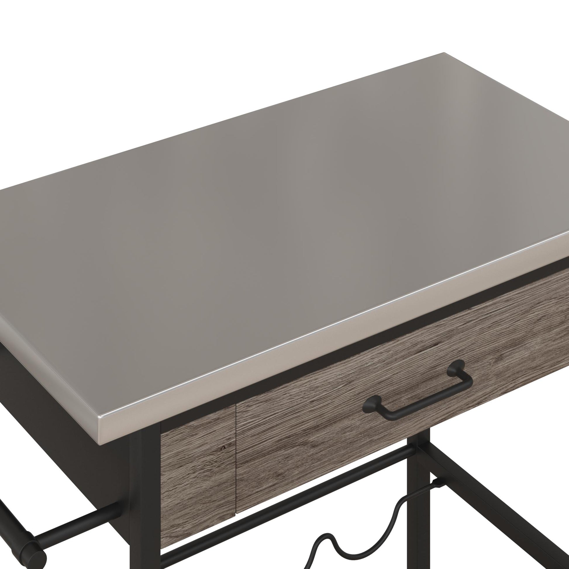 Nora Multifunctional Kitchen Cart - Brown