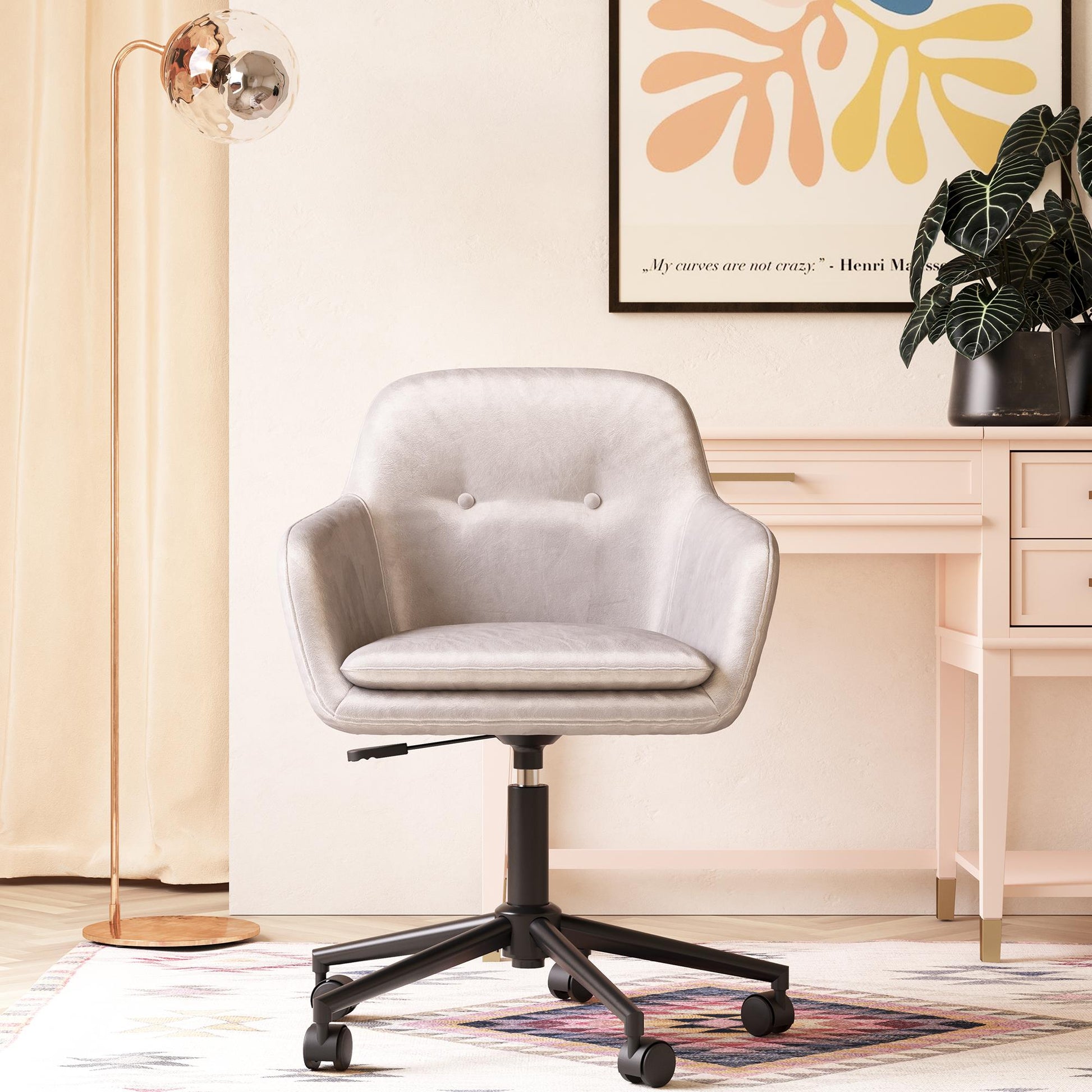 Westerleigh Office Task Chair - Light Gray