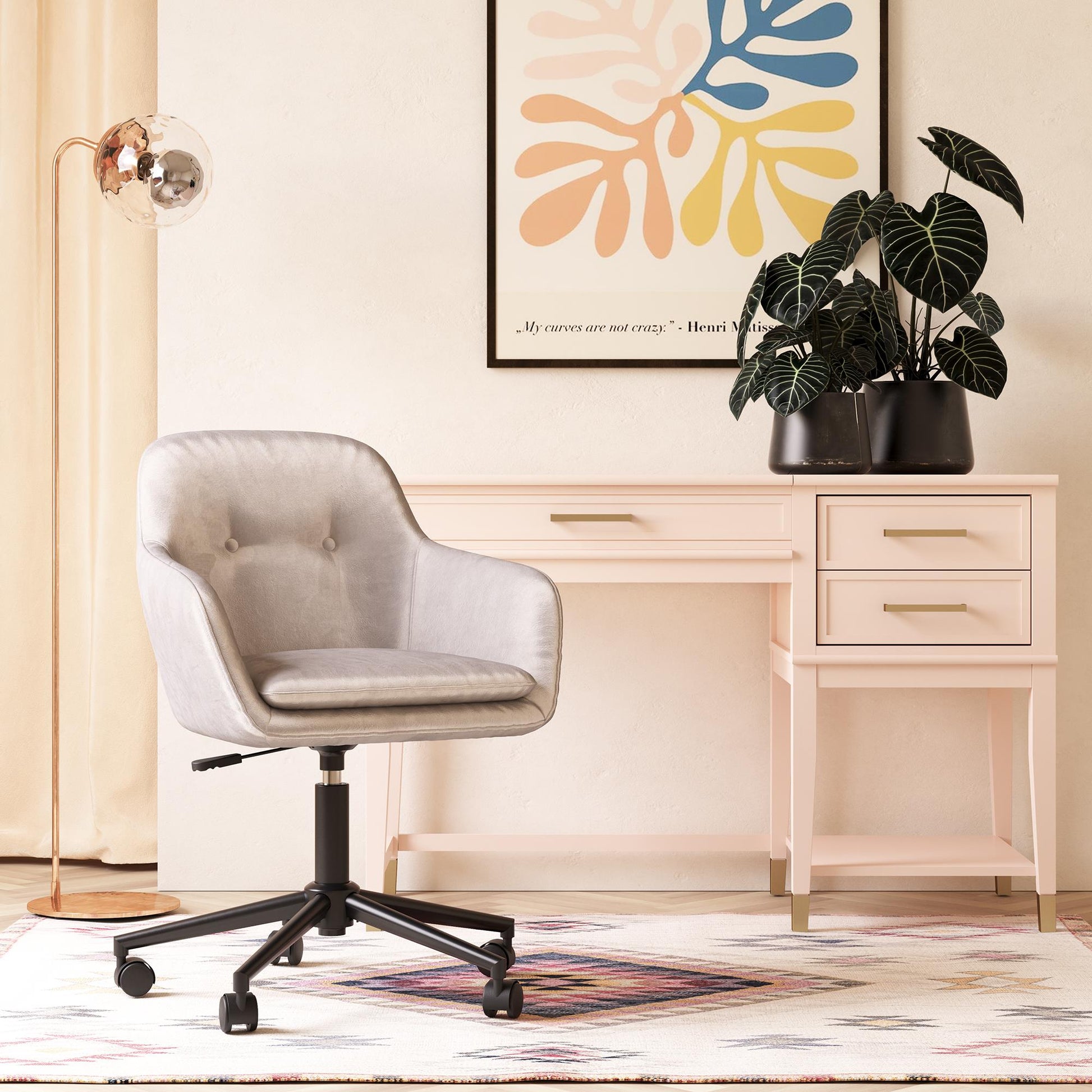 Westerleigh Office Task Chair - Light Gray