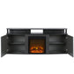 Carson Electric Fireplace TV Console for TVs up to 70 Inch - Gray