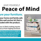 Kendall 16 Inch Multipurpose Storage Cabinet with 5 Shelves - White