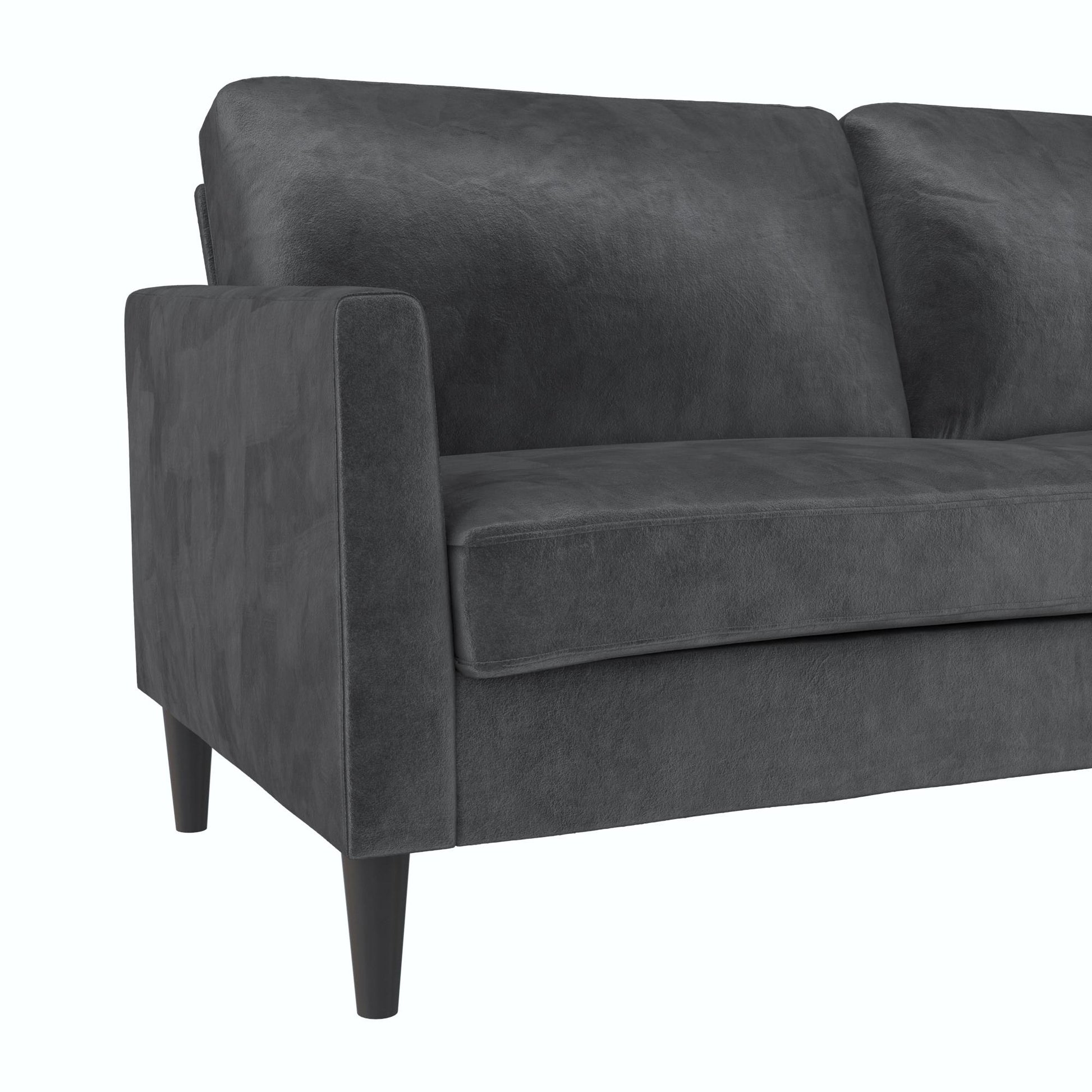 Winston Sofa with Pocket Coils - Dark Gray