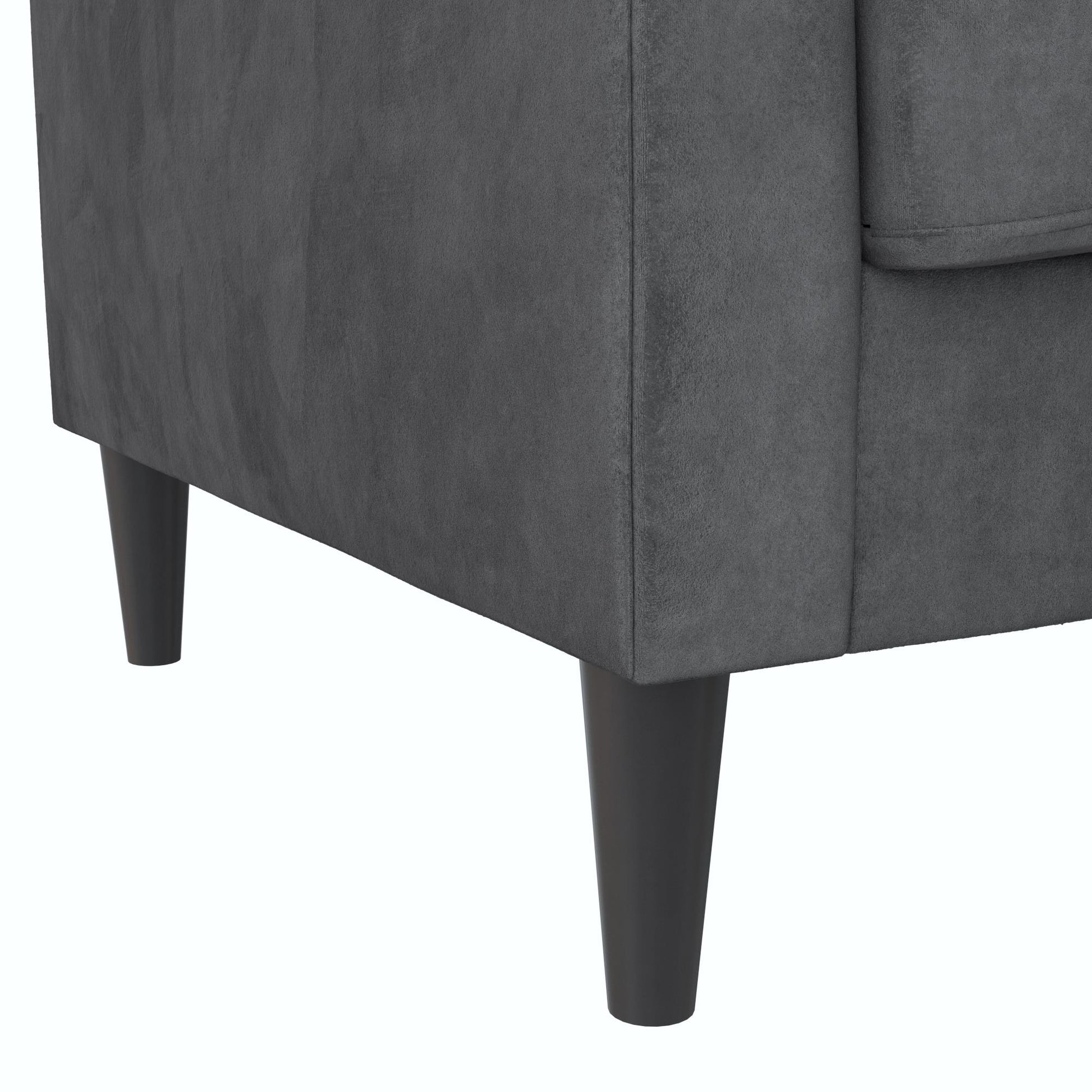 Winston Sofa with Pocket Coils - Dark Gray