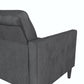 Winston Sofa with Pocket Coils - Dark Gray