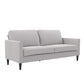 Winston Sofa with Pocket Coils - Light Gray