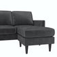 Winston Reversible Sofa Sectional - Dark Gray