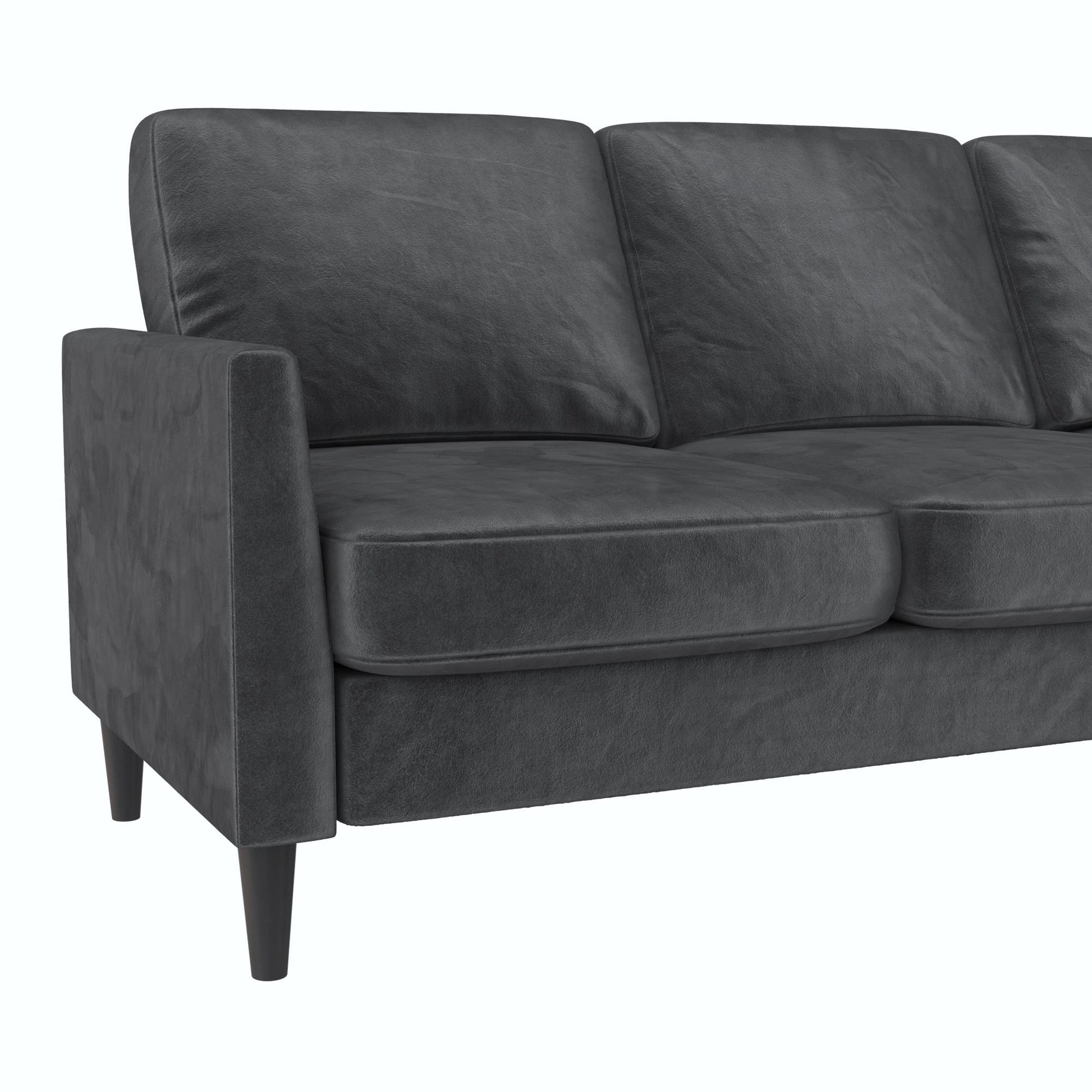 Winston Reversible Sofa Sectional - Dark Gray