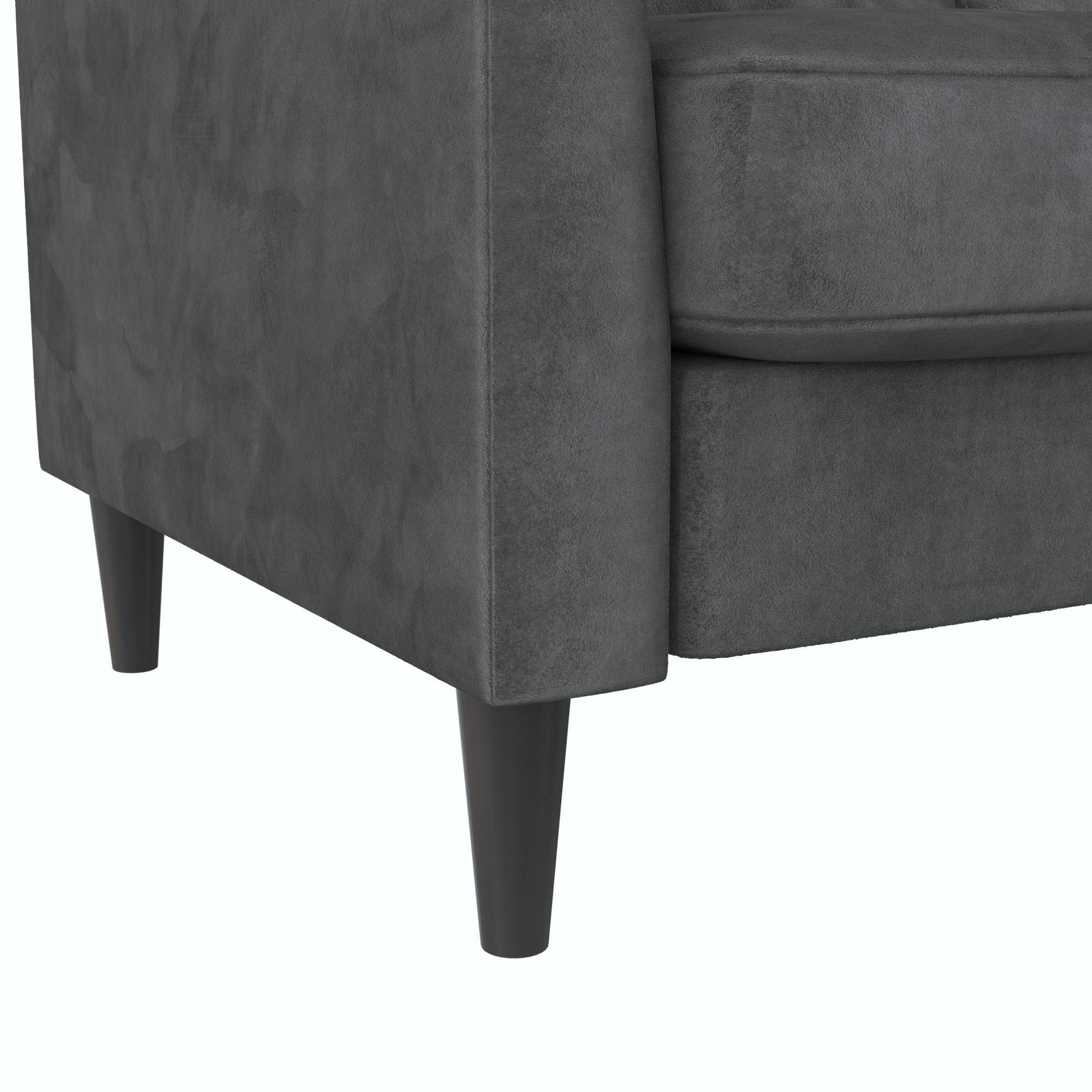 Winston Reversible Sofa Sectional - Dark Gray