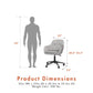 Westerleigh Office Task Chair - Light Gray