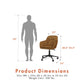 Westerleigh Office Task Chair - Rust