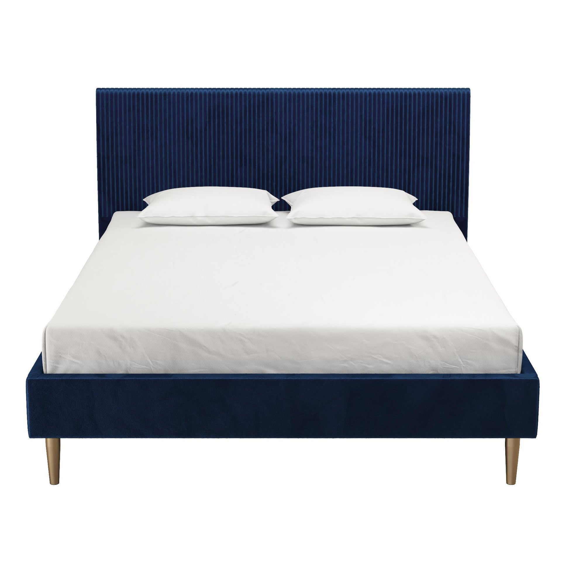 Daphne Upholstered Bed - Blue - Queen