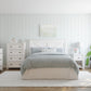 Farmington 6 Drawer Rustic Farmhouse Dresser with Linen Interiors - Ivory Oak