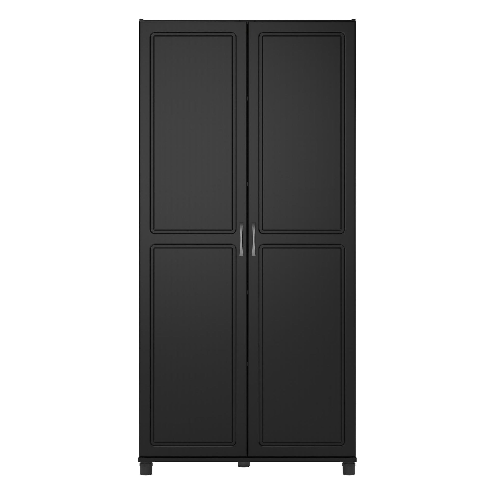 Kendall 36 Inch Multipurpose Storage Cabinet  - Black