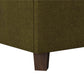 Brittany Upholstered Bed - Green - Queen