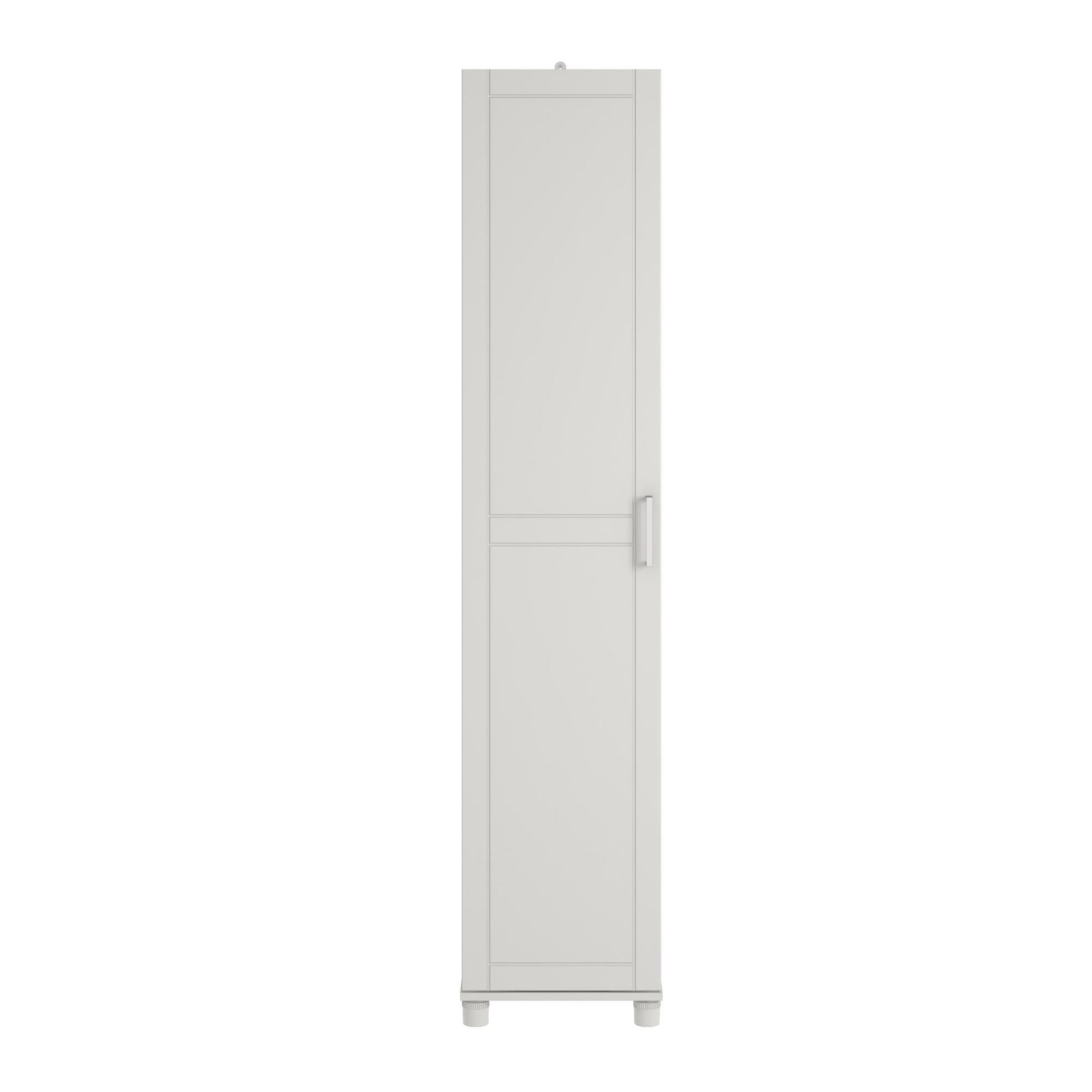 Callahan 16 Inch Multipurpose Utility Storage Cabinet - White